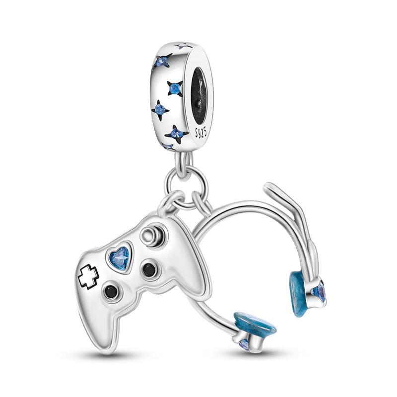 Charms Série Bleue en argent 925