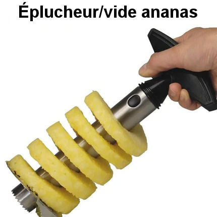 Éplucheur d'Ananas en Acier Inoxydable