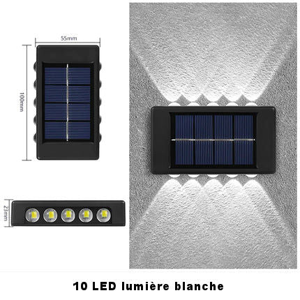 Outdoor Solar Wall Light