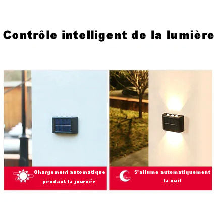 Outdoor Solar Wall Light