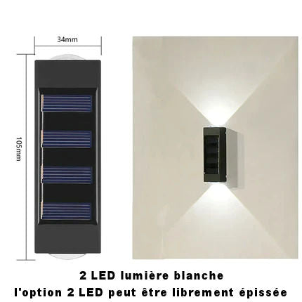 Outdoor Solar Wall Light