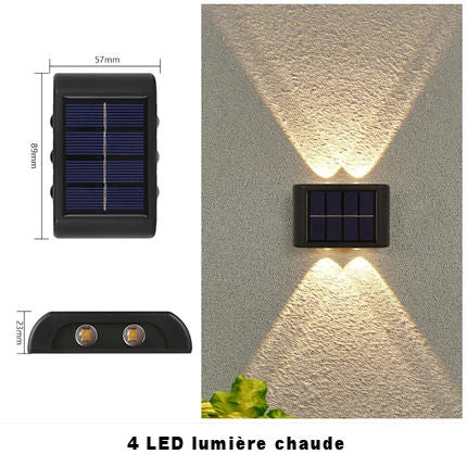 Outdoor Solar Wall Light