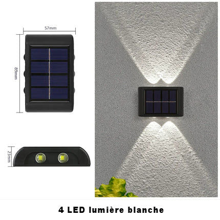 Outdoor Solar Wall Light