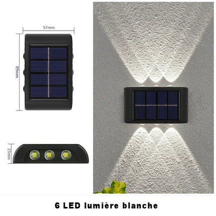 Outdoor Solar Wall Light