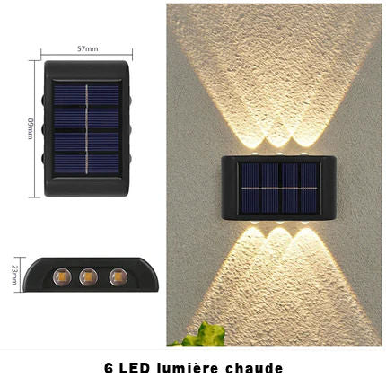 Outdoor Solar Wall Light