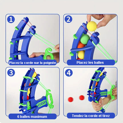 Kids Softball Target Practice Toy, Educational Shooting Practice Toys with Soft Balls
