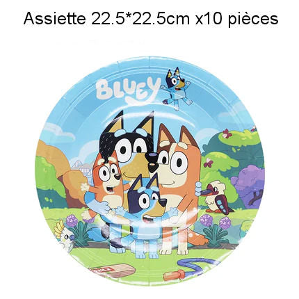 Bluey et Bingo Sets Anniversaire
