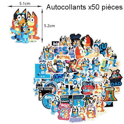 Bluey et Bingo Sets Anniversaire