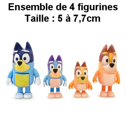 Figurines Bluey et Bingo et ses Amis