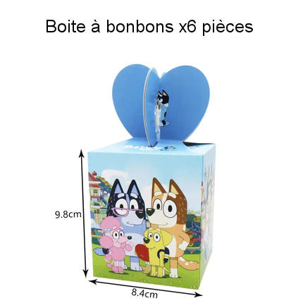 Bluey et Bingo Sets Anniversaire