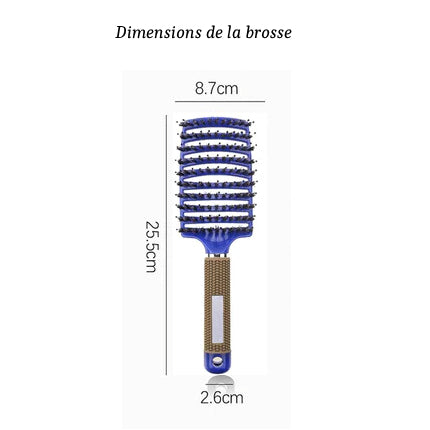 Nylon hairbrush