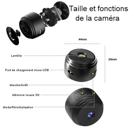 Mini WIFI surveillance camera