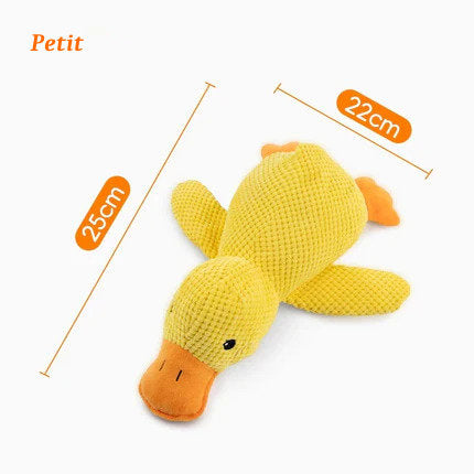 Plush duck for dogs
