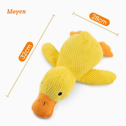 Plush duck for dogs