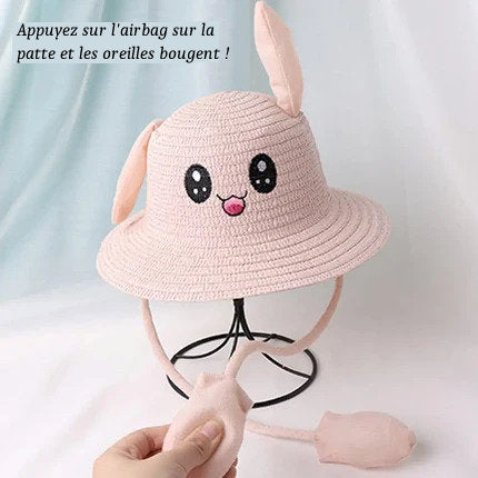 Chapeau d'Été pour Enfants de 4 à 8 ans