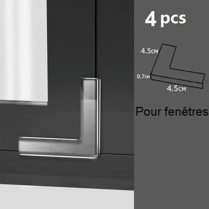 Silicone protectors for table corners