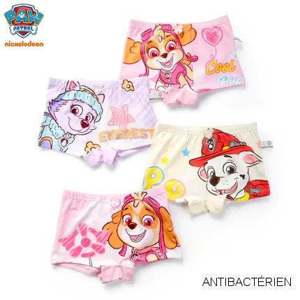 Paw Patrol Girls' Underwear 4 Pack