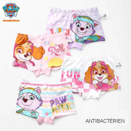 Paw Patrol Girls' Underwear 4 Pack