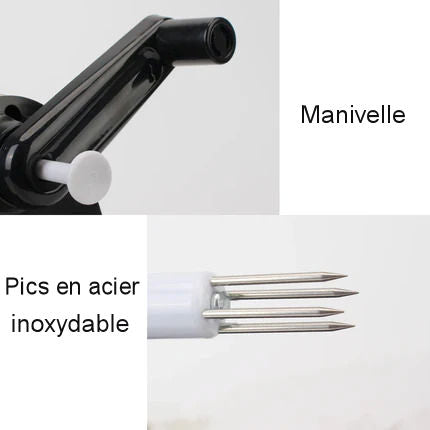 Fruit and vegetable peeler and slicer