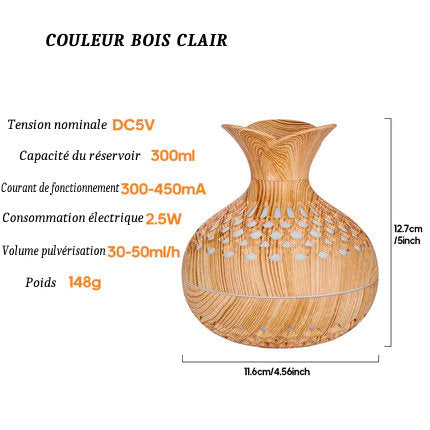 Flower-shaped diffuser 300ml
