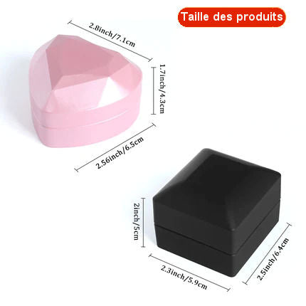 Écrin Éclairé pour Bijoux