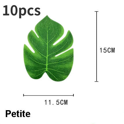 Feuilles de Palmier Tropicales pour Décorations Exotiques