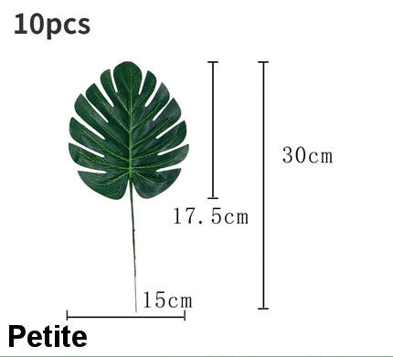 Feuilles de Palmier Tropicales pour Décorations Exotiques