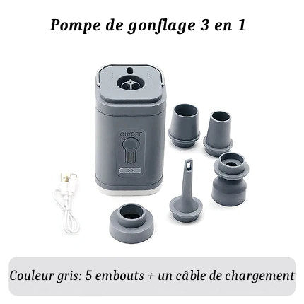 Pompe à Air Électrique Portable 3 en 1 PACOONE
