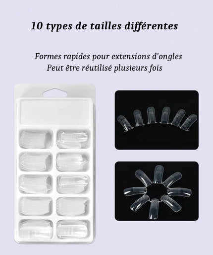 Kit Complet de Manucure avec Vernis, Ponceuse, Lampe UV,...