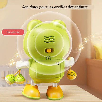 Electronic dancing rabbit toy