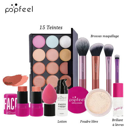 Kit de maquillage tout-en-un