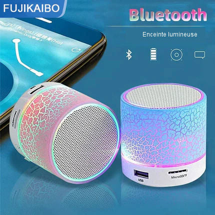 Mini luminous Bluetooth speaker