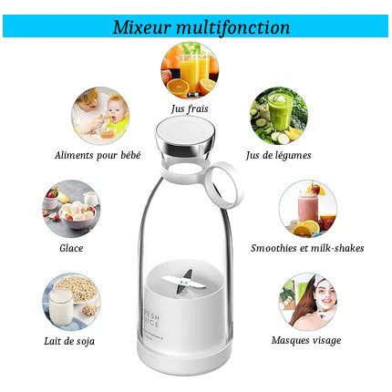 Mixeur Portable Électrique de Jus Frais
