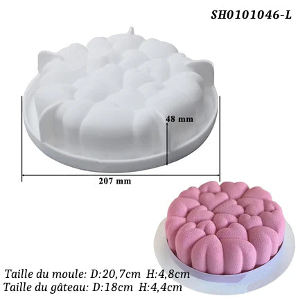 Moules à Gâteaux en Silicone divers Design