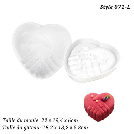 Moules à Gâteaux en Silicone divers Design