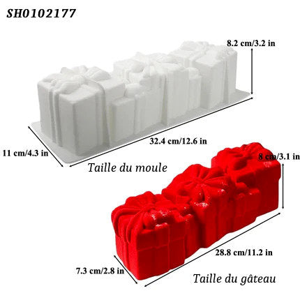 Moules à Gâteaux en Silicone divers Design