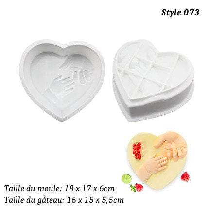 Moules à Gâteaux en Silicone divers Design
