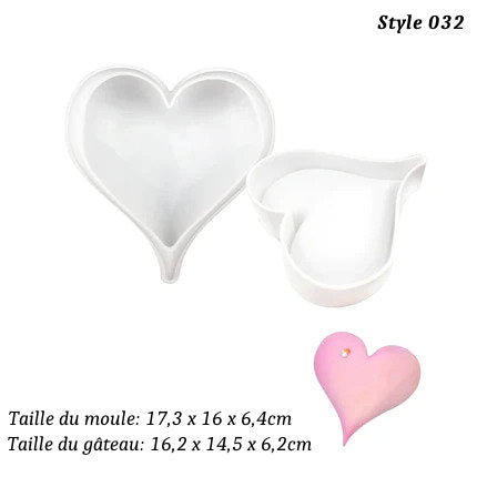 Moules à Gâteaux en Silicone divers Design