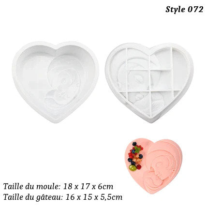Moules à Gâteaux en Silicone divers Design