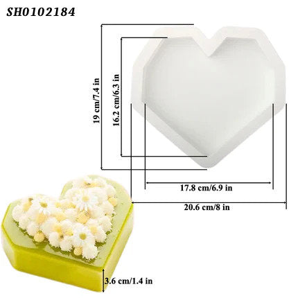 Moules à Gâteaux en Silicone divers Design