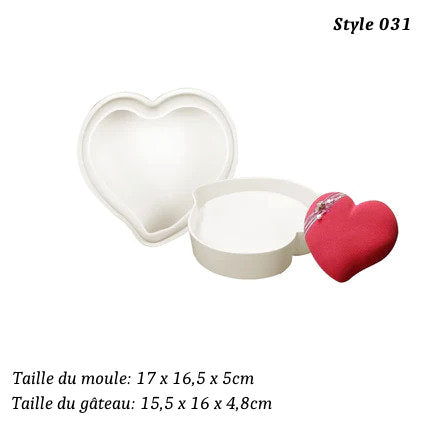 Moules à Gâteaux en Silicone divers Design