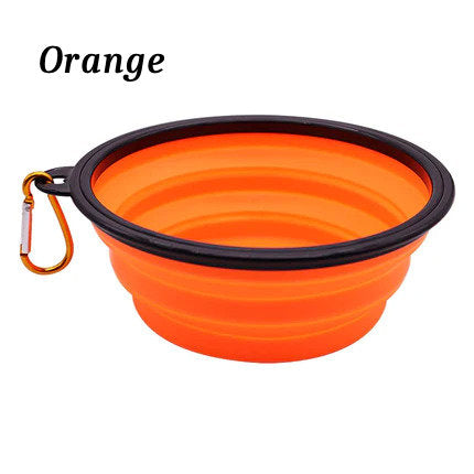 Bol d'Alimentation Pliable de Voyage pour Chiens et Chats