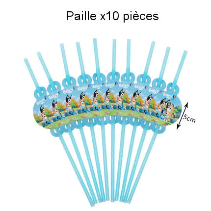 Bluey et Bingo Sets Anniversaire