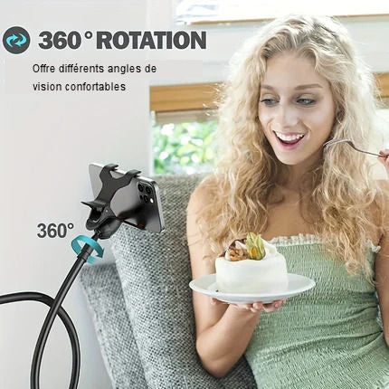 Hands-free clip for cell phones