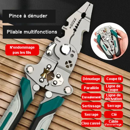 Pince à Dénuder Multifonctions Pliable