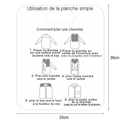 Clothes folding board