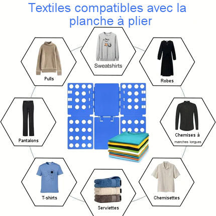 Clothes folding board