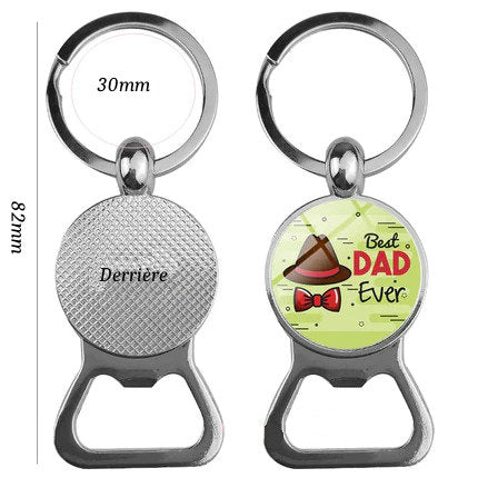 Porte-clés Ouvre Bouteille Super Papa