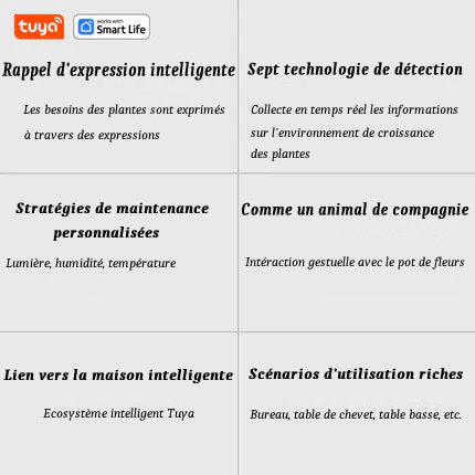 Pot de Fleurs Intelligent de la marque Tuya Smart Life