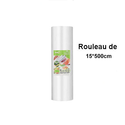 Rouleaux pour Machines Sous Vide de 12/15 /20 /25 /30 cm x 500 cm